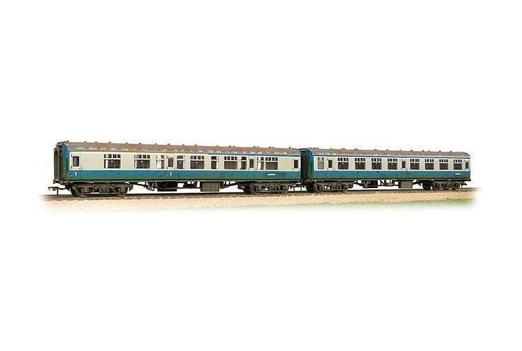 Bachmann 39-001 Mk1 Coach Pack 'Works Test Train' BR Blue/Grey Weathered