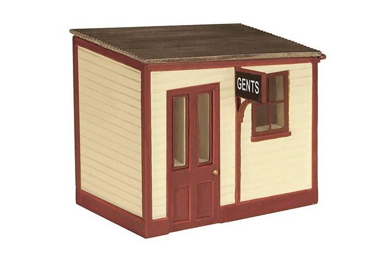 Bachmann Scenecraft 44-138 Wooden Station Gents Toilet
