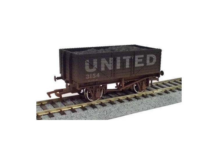 Dapol 4F-071-143 7 Plank United 3154 Weathered 