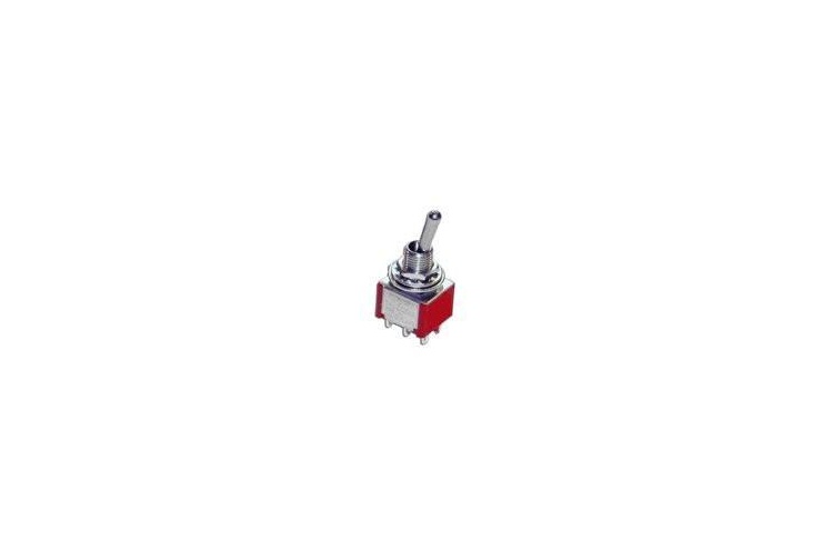 Gaugemaster GM506 DPDT Mini Toggle Switch