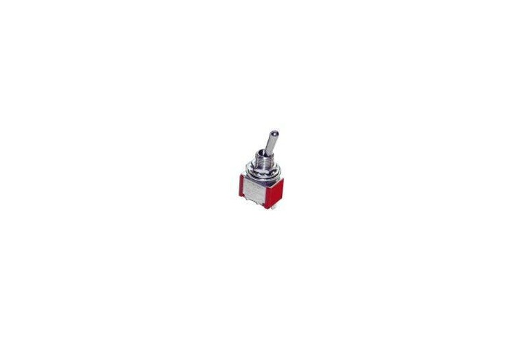 Gaugemaster GM509 SPDT Centre-Off Mini Toggle Switch 