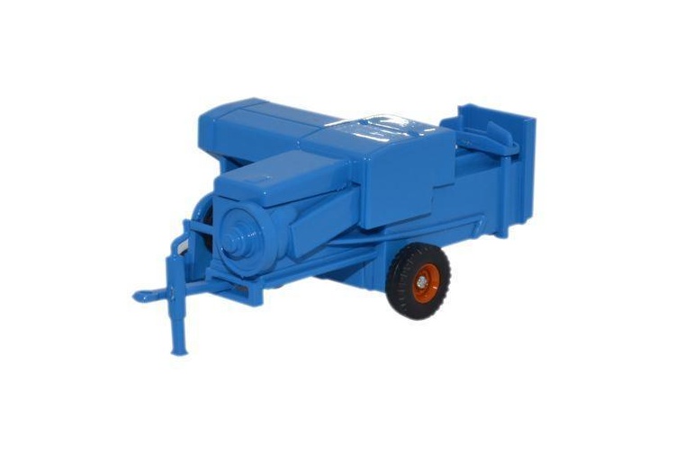 Oxford Diecast 76FARM006 Farm Baler Blue