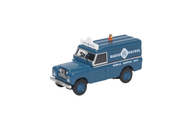Oxford Diecast 76LAN2017 Land Rover Series II LWB Hard Top RAC