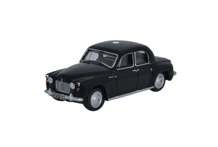 Oxford Diecast 76P4003 Rover P4 Black Cornwall Constabulary
