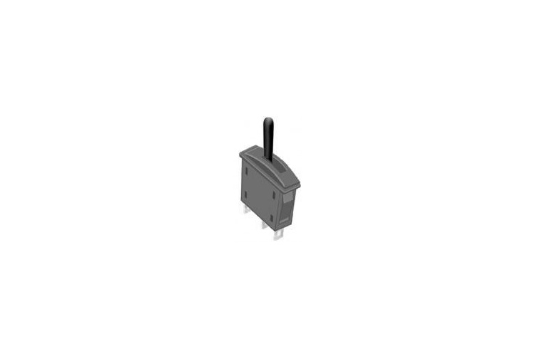Peco PL-26B Pecolectrics Black Lever Passing Contact Switch