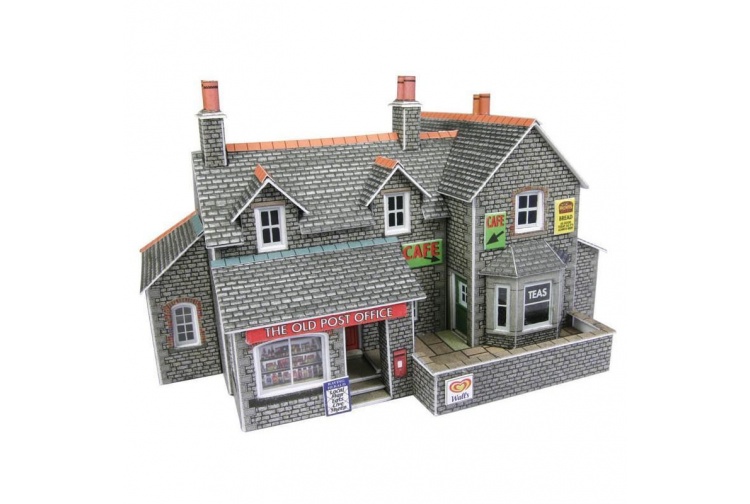 Metcalfe PN154 Village Shop & Cafe N Gauge Card Kit