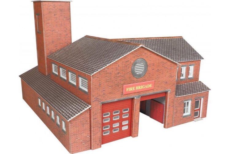 Metcalfe PO289 Fire Station Card Kit
