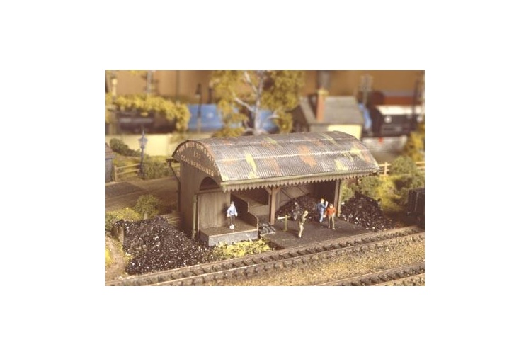 Ratio 232 Coal or Builders Merchants Plastic Kit assembled