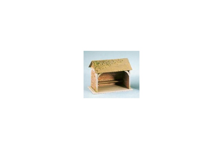 Wills Kits SS75 Bus Shelter OO Gauge Plastic Kit