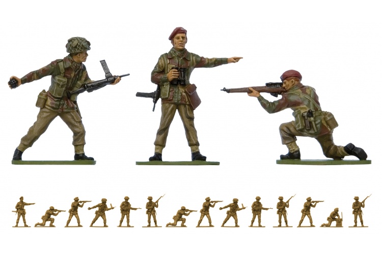 Airfix A02701V WWII British Paratroops Contents