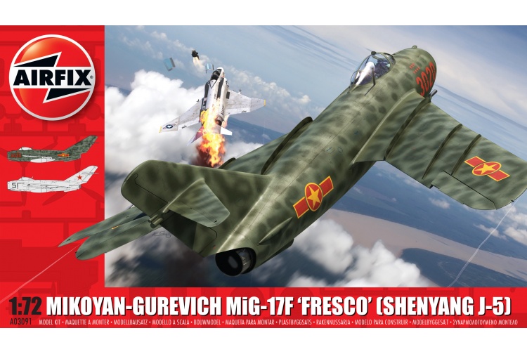 Airfix A03091 Mikoyan-Gurevich MiG-17 Fresco Package