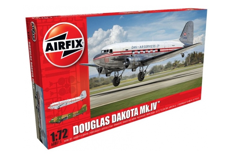 Airfix A08015 Douglas Dakota 1:72 Scale Model Aircraft Kit Box