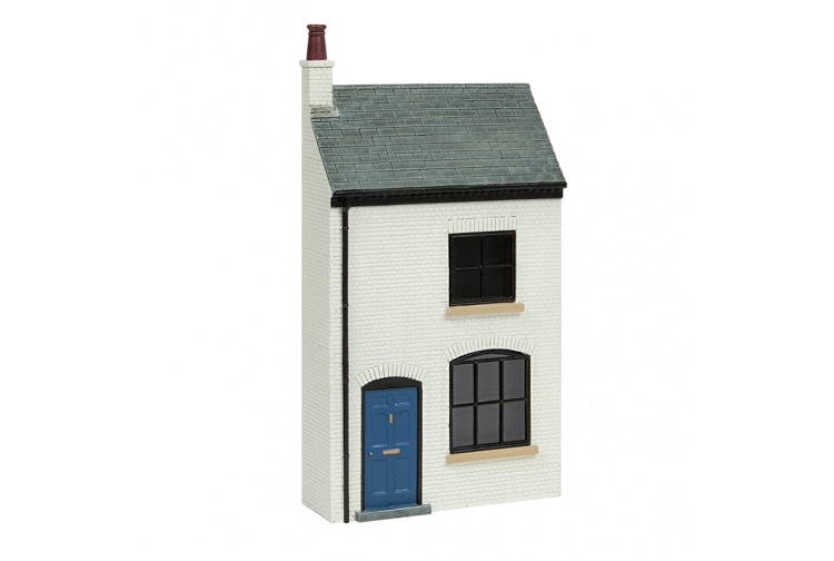Bachmann Scenecraft 44-0123 Low Relief White Lucston Terrace House