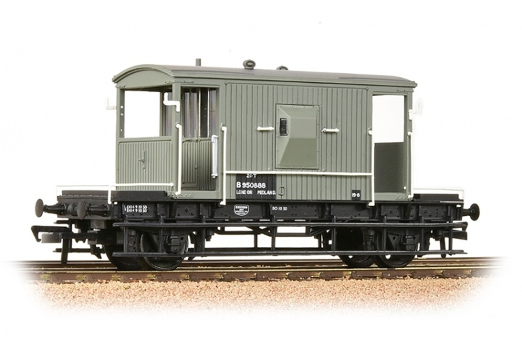 Bachmann 37-528D BR 20T Brake Van BR Grey