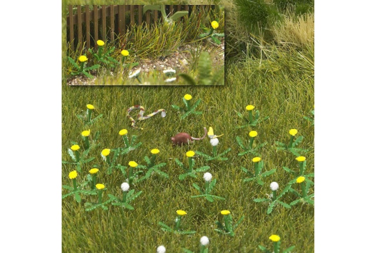 Busch 1220 Dandelions Model Railway Scenery Item
