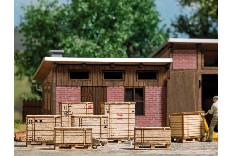 Busch 1811 Pallets And Crates Example Layout