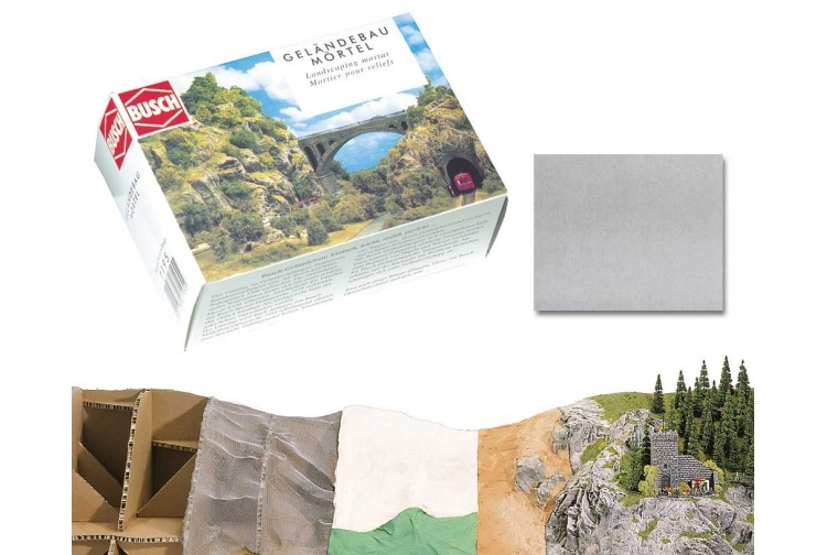Busch 7192 500 g Landscape Mortar Grey