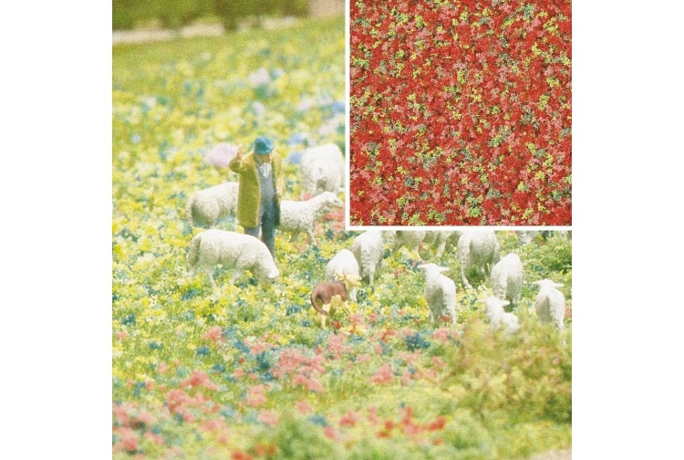 OO HO gauge Model Railway Scenery Busch 7357 Foam Flock Flowers
