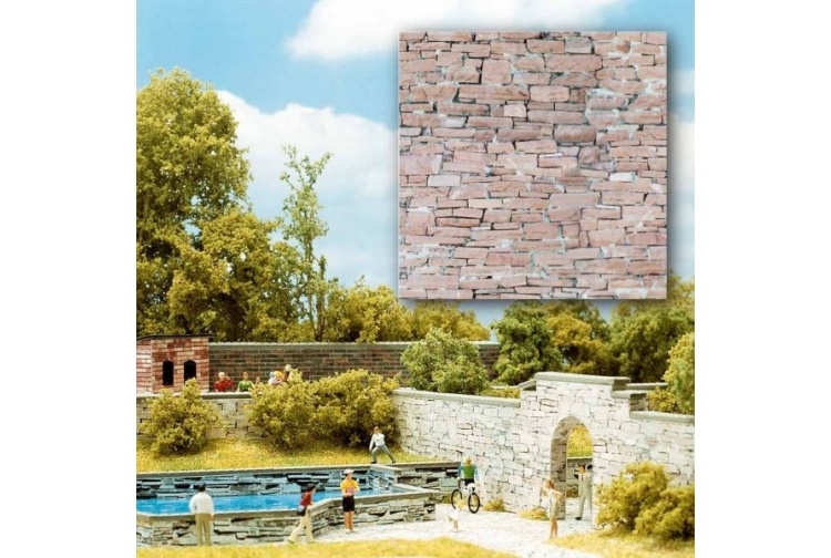 Busch 7423 Sandstone Stone Card Sheets 2