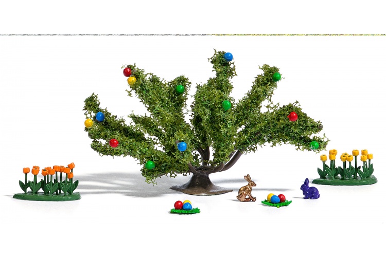 Busch 7731 Mini Scene The Easter Egg Hunt b
