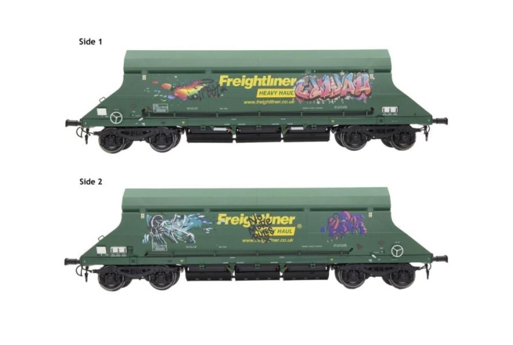 dapol-7f-026-001g-o-gauge-hia-freightliner-green-heavy-haul-limestone-hopper-graffiti-369008