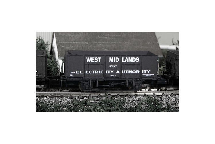 Dapol 2f-038-007 N Gauge 20t Steel Mineral Wagon West Midlands Electricity