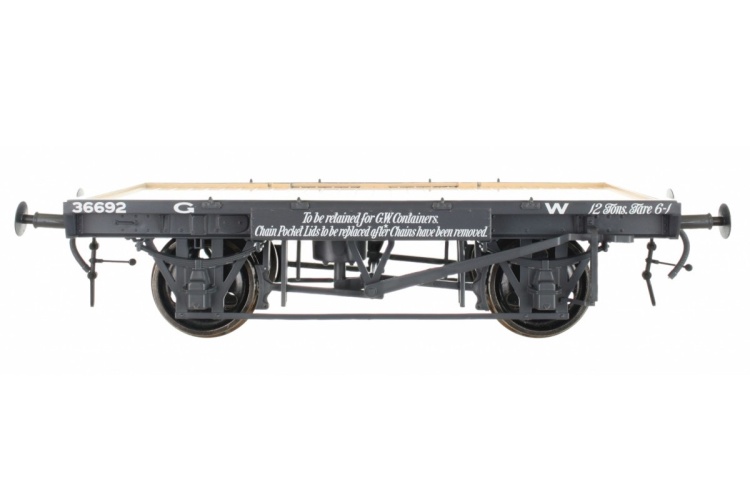 Dapol 7f-037-100 O Gauge GWR Conflat 36692 12Tons Tare 6-1