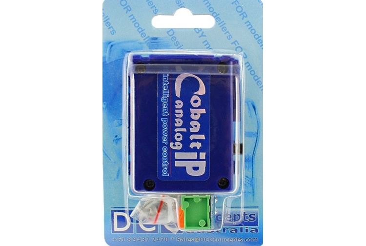 DCC Concepts DCP-CB1iP Colbalt iP Analog Turnout Motor Package