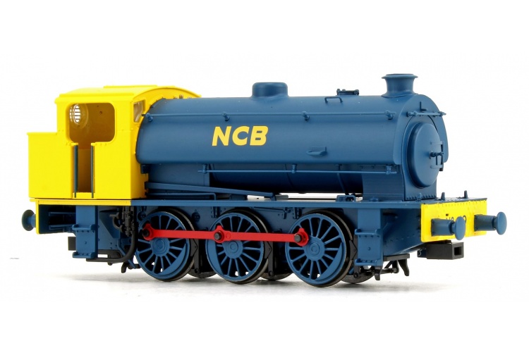 EFE Rail E85003 J94 Saddle Tank No. 19 NCB Blue & Yellow Front Right