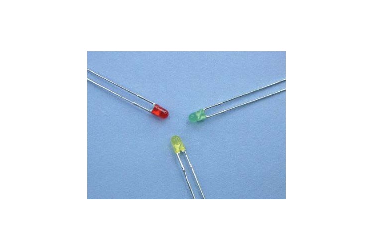 Expo A25207 Yellow 5mm 12v LED 10