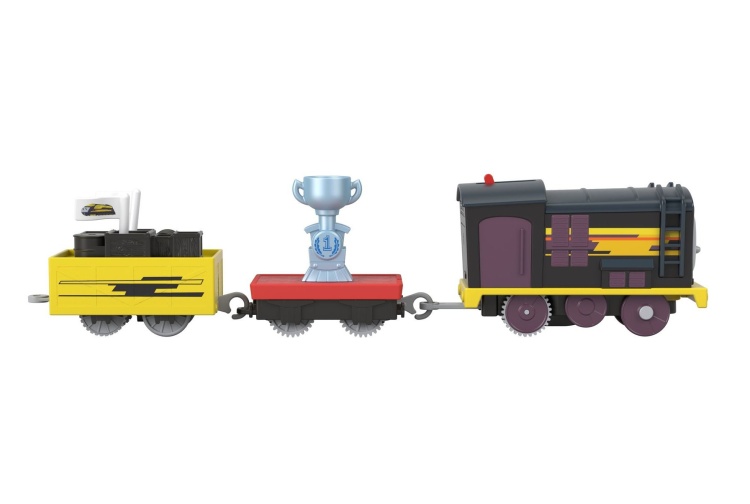 Fisher Price HDY74 Thomas & Friends Motorised Deliver The Win Diesel Side