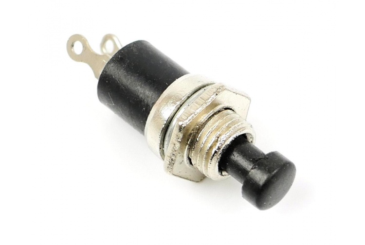 Gaugemaster BPGM513 Black Push to Make Switches 25 Closeup Top