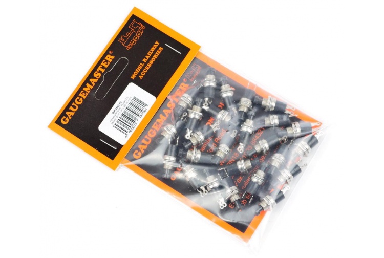 Gaugemaster BPGM513 Black Push to Make Switches 25 Package