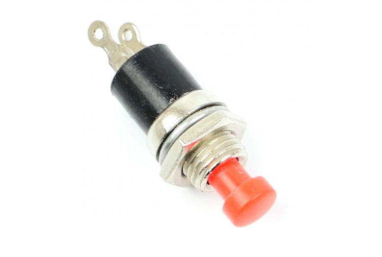 Gaugemaster BPGM516 Red Push To Make Switches 25 Closeup Top