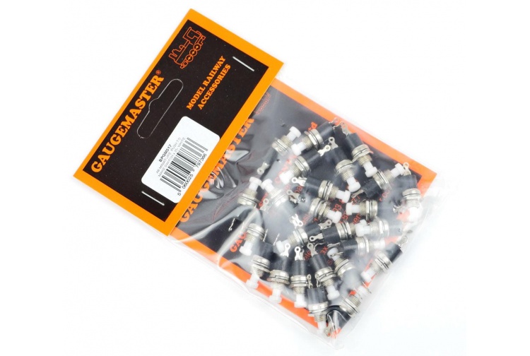 Gaugemaster BPGM517 White Push To Make Switches 25 Package