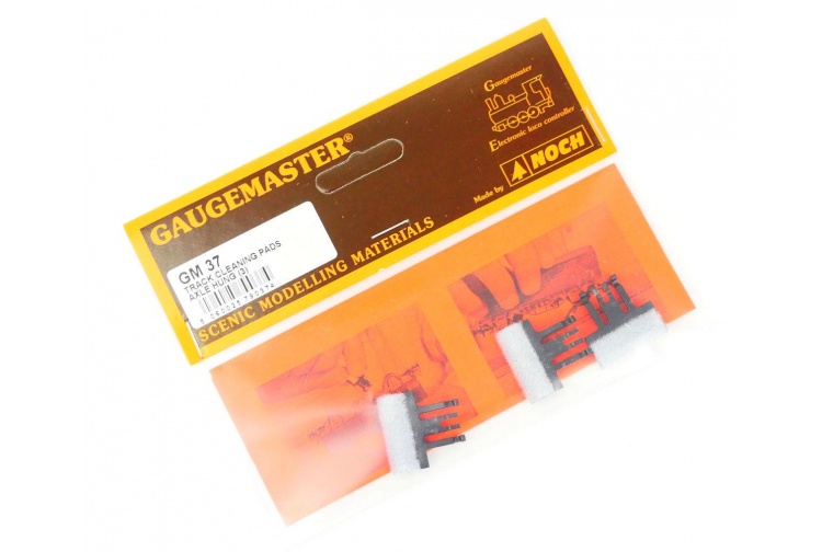 Gaugemaster GM37 Track Cleaning Pads Axle Hung (3) Package