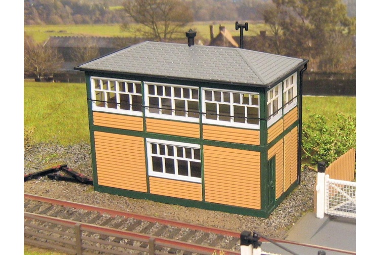 Gaugemaster GM402 Fordhampton Signal Box Plastic Kit Example Layout