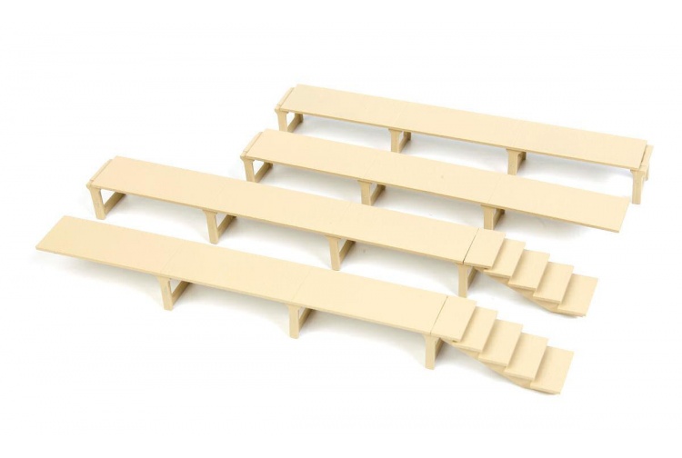 Gaugemaster GM407 Fordhampton Carriage Platforms Kit