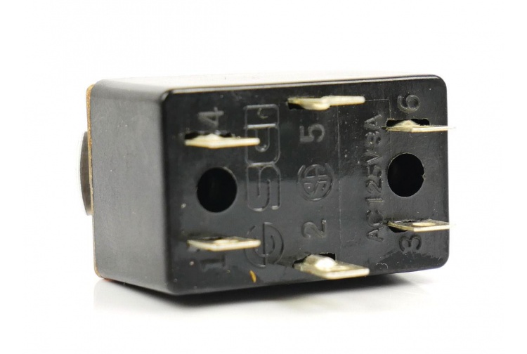 Gaugemaster GM504 DPDT Toggle Switch Bottom