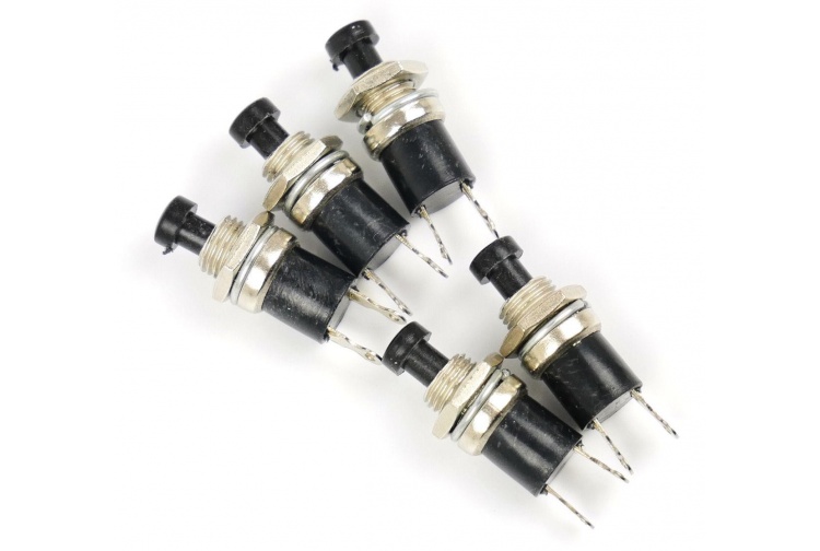 Gaugemaster GM513 Black Push To Make Switches 5