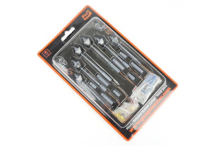 Gaugemaster GM865 Grey Taper Post Oil Lamp Value Pack Package