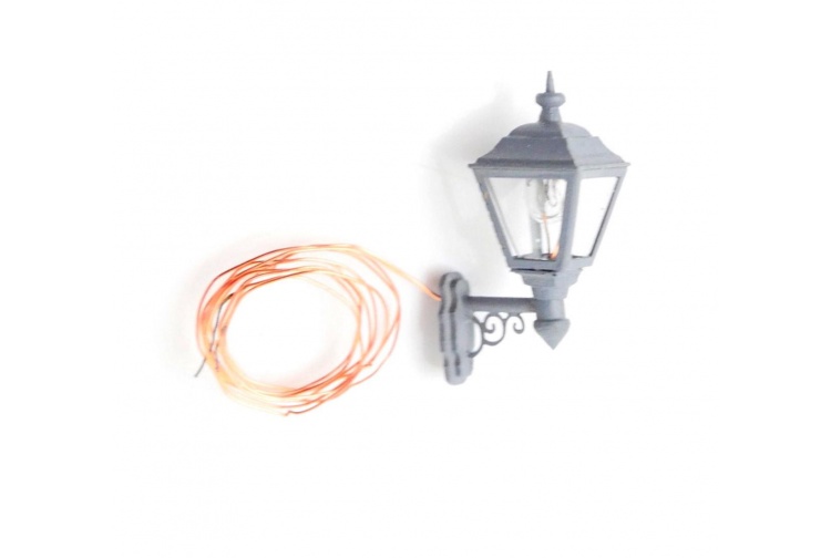 Gaugemaster GM865 Grey Taper Post Oil Lamp Value Pack Wall Lamp