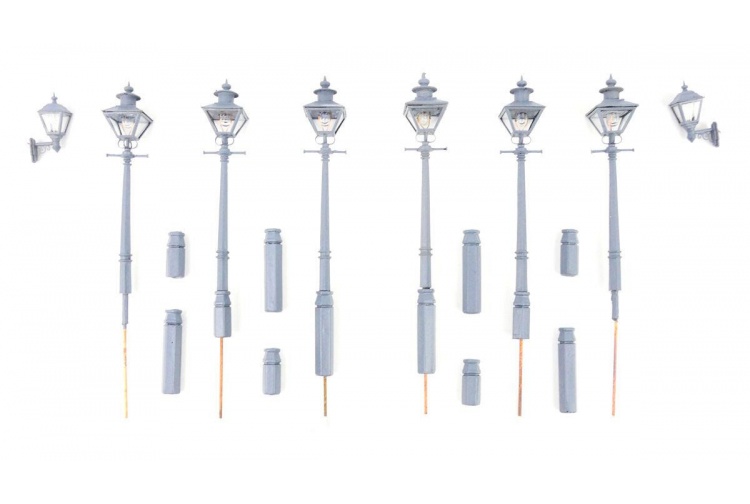 Gaugemaster GM865 Grey Taper Post Oil Lamp Value Pack