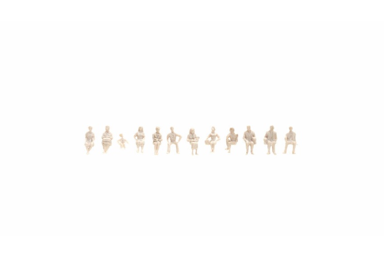 gaugemaster-n16000-unpainted-sitting-people-12-figures-1-100-scale