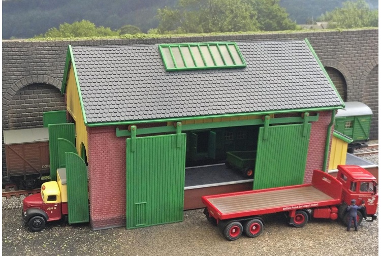 Gaugemaster GM482 Fordhampton Goods Shed OO Gauge Plastic Kit