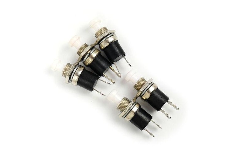 Gaugemaster GM517 White Push To Make Switches (5)