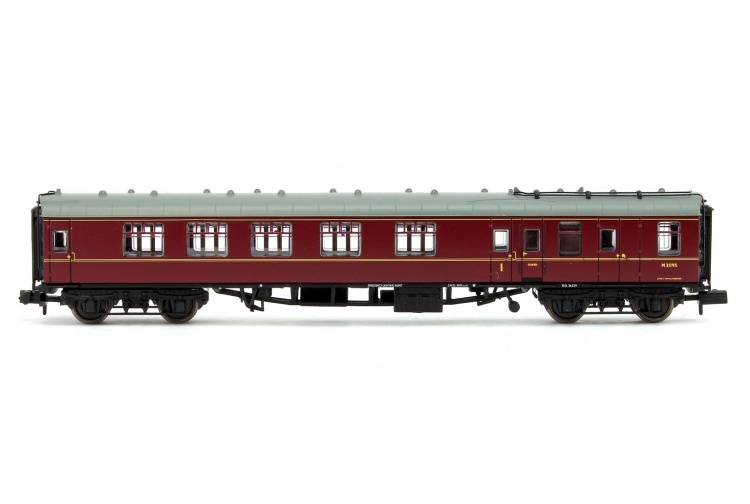 Graham Farish 374-084B BR Mk1 BCK Brake Composite Corridor BR Maroon