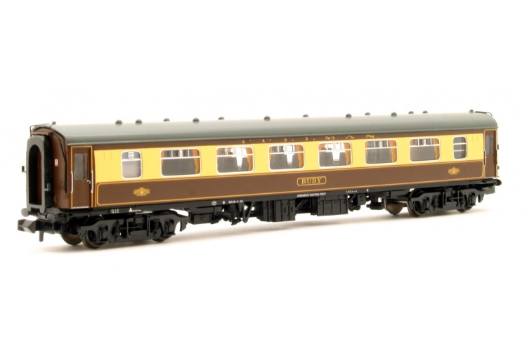 Graham Farish 374-202 BR Mk1 FP Pullman First Parlour Car Ruby Umber And Cream