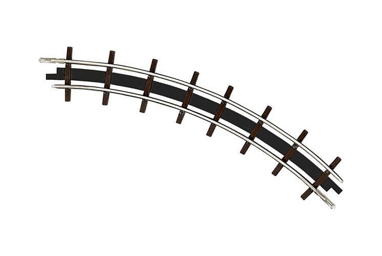 H0f Narrow Gauge Track Curves for Busch Field Track Model Railways