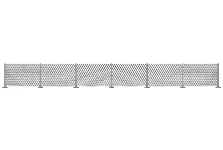 BUSCH 8117 METAL FENCING